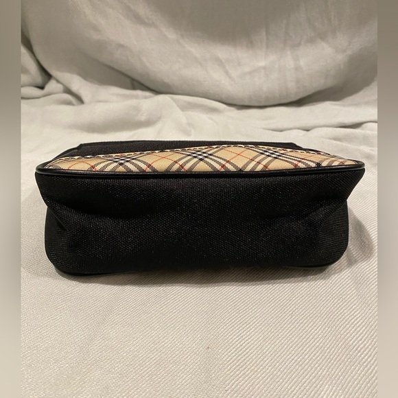 Burberry Black and Beige Plaid Pouch - Picture 5 of 16